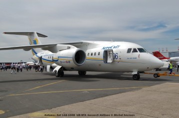 63 Antonov Ant 148-100B UR-NTA Aerosvit Airlines © Michel Anciaux
