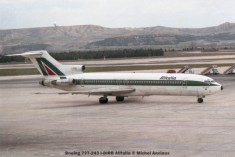 28Boeing 727-243 I-DIRB Alitalia © Michel Anciaux