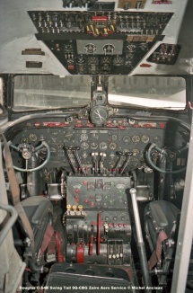 043 Douglas C-54B Swing Tail 9Q-CBG Zaire Aero Service © Michel Anciaux