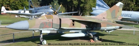 DSC_5843 Mikoyan-Gurevich Mig-23ML 343 ex East german Air Force © Hubert Creutzer
