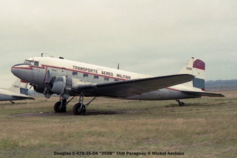 img1124 Douglas C-47B-35-DK ''2028''' TAM Paraguay © Michel Anciaux