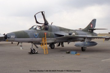 img1822 Hawker Hunter T.68 ZU-HUN Private © Michel Anciaux