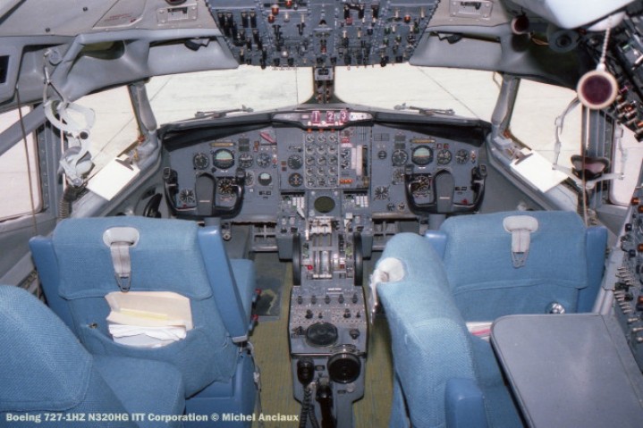 img473 Boeing 727-1HZ N320HG ITT Corporation © Michel Anciaux