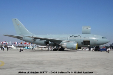 172 Airbus A310-304 MRTT 10+26 Luftwaffe © Michel Anciaux