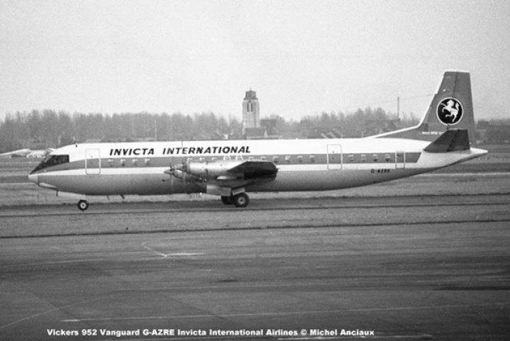 img953 Vickers V.952 Vanguard G-AZRE Invicta International Airlines © Michel Anciaux