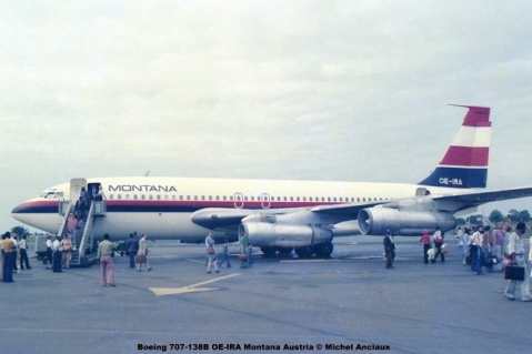 img297 Boeing 707-138B OE-IRA Montana Austria © Michel Anciaux
