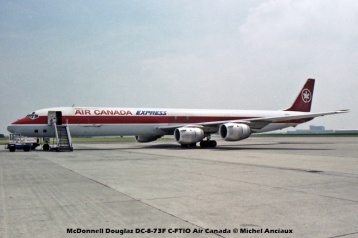 162 McDonnell Douglas DC-8-73F C-FTIO Air Canada © Michel Anciaux